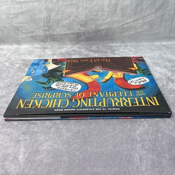 INTERRUPTING Chicken and the Elephant of Surprise by David Stein NEW - Picture 4 of 7